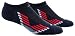 adidas Men's Climacool X III No Show Socks (2 Pack), Black/Power Red/Onyx/Grey, One Size