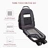 SWISSGEAR 1900 ScanSmart TSA Laptop Backpack Fits 17 Inch Laptop with RFID Protection and Tablet Pocket, Black, 19-Inch