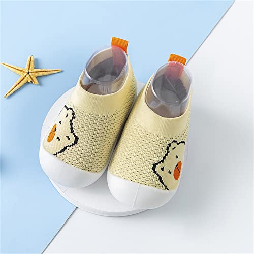 Infant Cute Pattern Socks Shoes Boys Girls First Walking Shoes Breathable Mesh Top Antislip Shoes Baby Sock Shoes3