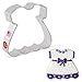 Ann Clark Cookie Cutters Baby Dress Cookie Cutter by Tunde's Creations, 3.5"