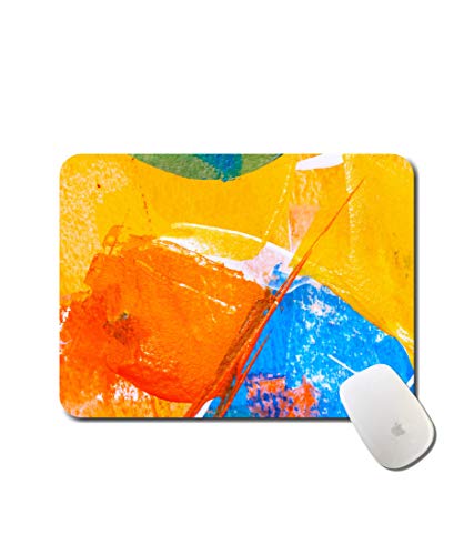 Image of WHATS YOUR KICK Abstract Pattern | Floral | Pattern | Rangoli | Printed Mouse Pad /Designer Waterproof Coating Gaming Mouse Pad for Computer /Laptop (Multi26)