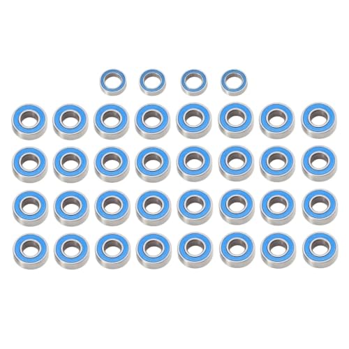 Kit roulements Tamiya GF-02 en acier bleu pour stopper les frictions mécaniques
