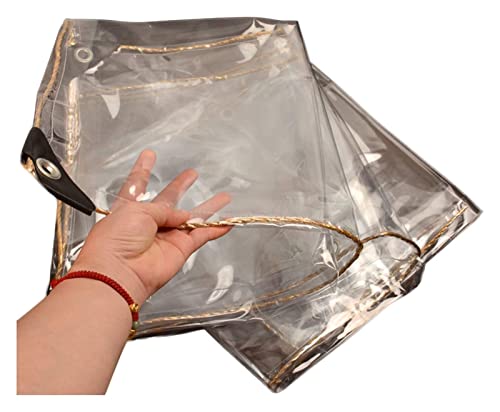 Lona protectora impermeable transparente de alta densidad personalizable 2