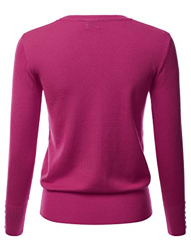 Image of LALABEE Women's V-Neck Long Sleeve Button Down Sweater Cardigan Soft Knit(S-XXL)