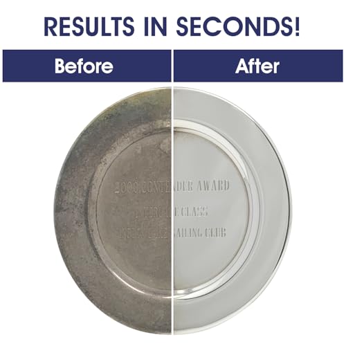 Prism Polish Metal Polish - 1 Ounce: Achieve a Brilliant Shine on Aluminum, Chrome, Stainless Steel, Brass, Silver, Nickel, Gold, Silver and More. Safe for Boat, Car, Motorcycle, Home and Business.