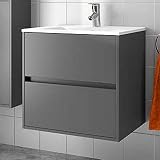  Salgar noja 1000 - Mueble noja 1000/gris mate+lavabo porcelana