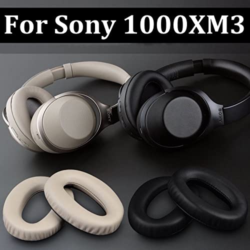 Ersatz-Ohrpolster Für Sony WH-1000XM3 – Weiches Proteinleder, Memory-Schaum, Gold