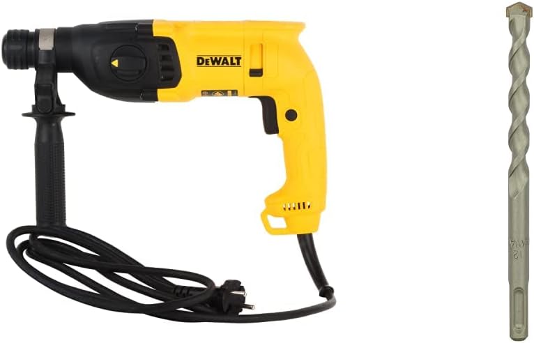 DEWALT 2.1 J Impact Energy SDS-Plus 3 Mode 2Kg Combi Hammer, D25033K, 710W, 22mm
