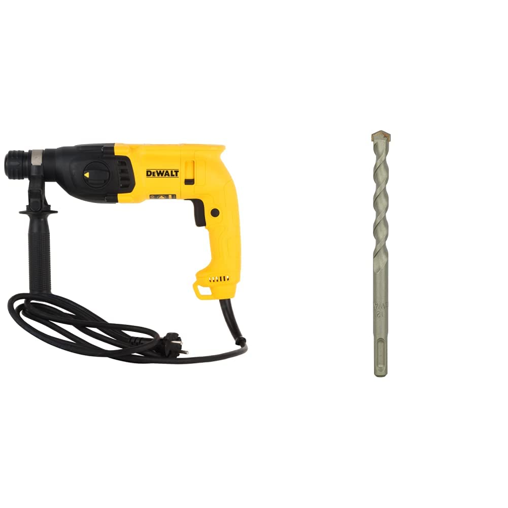 DEWALT 2.1 J Impact Energy SDS-Plus 3 Mode 2Kg Combi Hammer, D25033K, 710W, 22mm