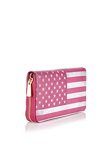 Y Not? Portafoglio Bianco/Fucsia Unica - 2