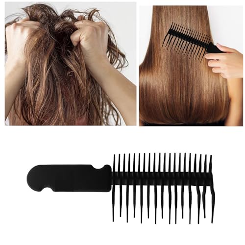 Peine para desenredar doble cara para cabello miniatura 5