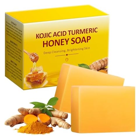 Kojic Acid Turmeric Honey Soap Bar Cover