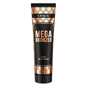 Onyx Bronzing Tanning Lotion Mega Bronzer – Advanced Double Power of Tan