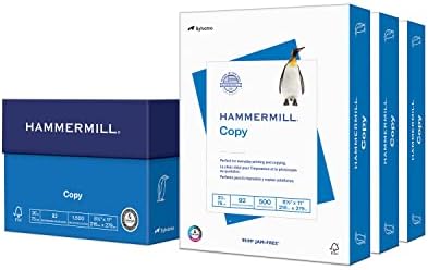 Hammermill Printer Paper, 20 lb Copy Paper, 8.5 x 11-3 Ream (1,500 Sheets) - 92 Bright, Made in the USA - View 3
