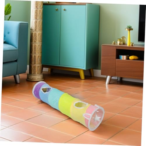 CIYODO Juguete Interactivo para Gatos Cat Tunnel Resistente 6