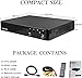 LP-099 Reproductor de DVD, Compact DVD Player (Full HD,HDMI, USB,Divx,MP3 Incluido Cable...