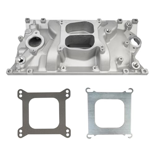Colector de admisión Vortec 350 en aluminio fundido de doble plano