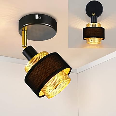 Homefire Vintage Deckenstrahler Industrial Deckenlampe Cover