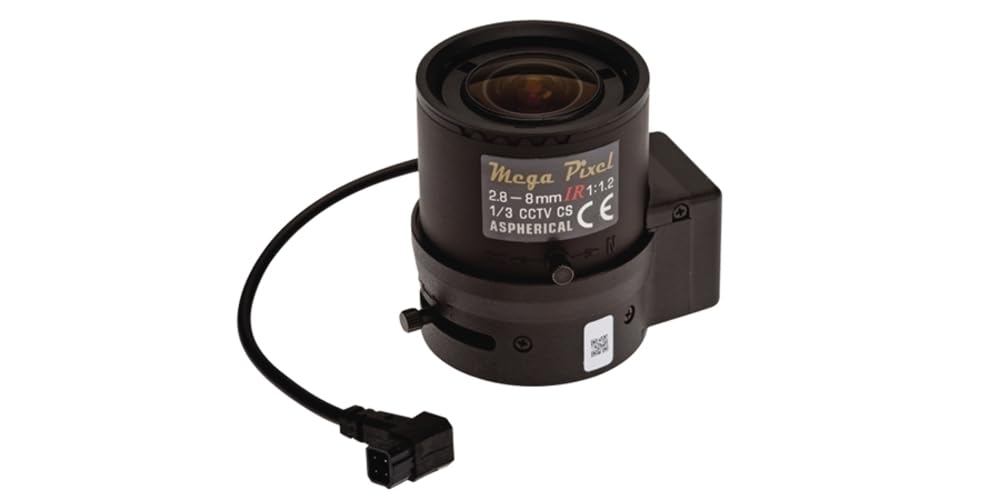 Objectif de caméra de videosurveillance Aasset 3.5 8mm