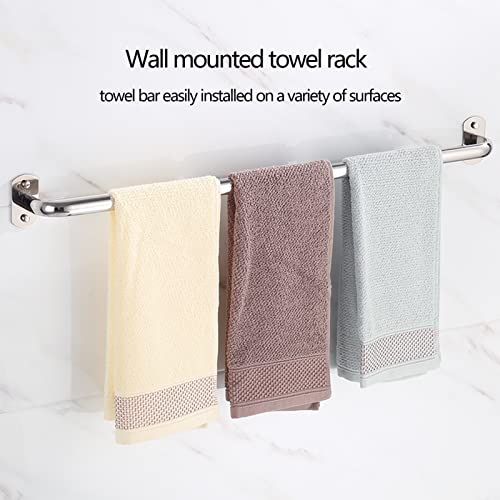 Toallero de acero inoxidable pulido premium de 100 cm multicolor 7