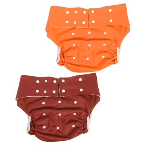 HOMOCONO XL Men's Reusable Adult Diaper Pants Leakproof Soft Comfortable for Home Hospital