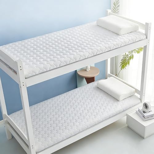 Peiaw Colchón Plegable,Abatible & Enrollable – Ventilación y Superficie Acolchada,Ideal para Habitación de Invitados,Residencia de Estudiantes,Camping & Espacios Pequeños(5cm,90 * 190cm)