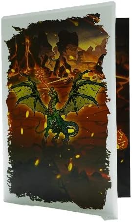 Miniatura 3 de ETA Tarjeta desplegable de dragón verde 3D, tarjeta desplegable de animales 3D, tarjeta de naturaleza, tarjeta desplegable para el día del padre,