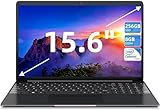 SGIN 15.6 Pulgadas Ordenador Portátil, 8GB DDR4 256GB SSD PC Portátil, Laptop...