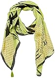 armani tuch rot SS20-Logo Armani Exchange AX Damen Spring Armani Logo Printed Viscose Scarf Modischer Schal, Peridot, Einheitsgröße