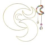 Anillos de - 4 piezas de 5 puntas colgantes de estrella creativas con forma de corazón de pentagrama, DIY, accesorios de hechos a mano, decoración navideña para vacaciones