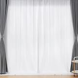 クモリ(Kumori) 省エネ カーテンライナー 冷暖房効率アップ UVカット フック付 長さカット可能 幅100cm×丈140cm 2枚入 ホワイト