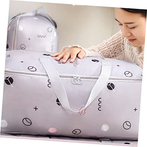 Asas de bolsa de almacenamiento PRETYZOOM para mover edredones fácilmente 7