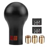 Akozon Gear Shift Knob 5 Speed Auto Manual Gear Shift Knob Head Shifter for Mitsubishi Lancer V3/EVO(Black)