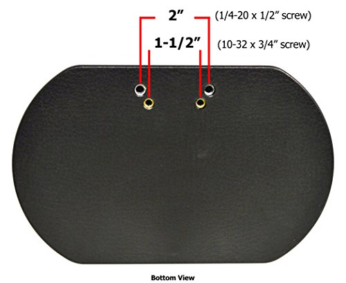 Wheelchair Calf Pad, Black (Each), Universal Fits Most Medline, Drive, Invacare, E&J, Guardian, Lumex, Tuffcare, ALCO & Other Manual Wheelchairs - Thumbnail 2