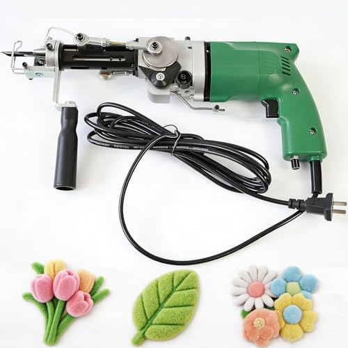 Pistola tufting 2 en 1 para diseñar alfombras personalizadas desde tu propio estudio