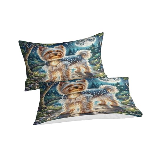 Linge de lit Yorkshire 3D pour remplacer les housses rêches par de la microfibre douce - 3