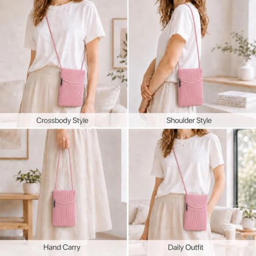 Image of Small Crossbody Women Cell Phone Purse Wallet Bag With Shoulder Strap