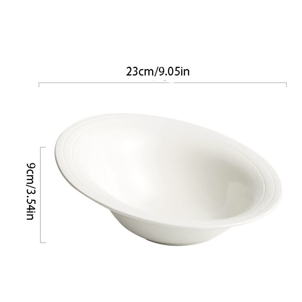 Salaterka ceramiczna miska do sałatek deserowych miska na warzywa nadaje się do sałatek, zup, makaronu miska sałatkowa(S2szt)