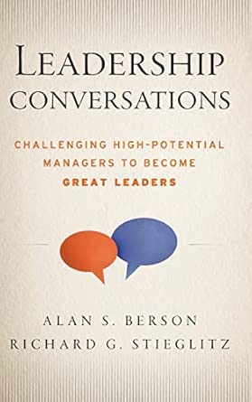 Leadership Conversations: Challenging High Potential Managers to Become Great Leaders book cover