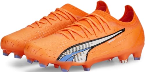 PUMA Womens Ultra Ultimate Firm Ground/Ag Soccer Cleats Cleated, Firm Ground, Turf - Orange - Size 7 M