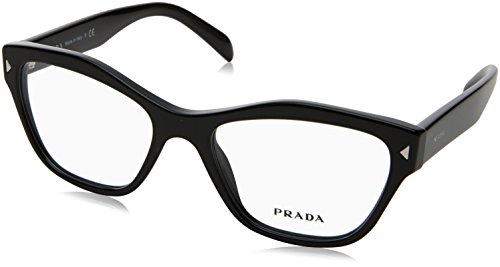Prada PR27SV Eyeglass Frames 1AB1O1-51 - Black PR27SV-1AB1O1-51