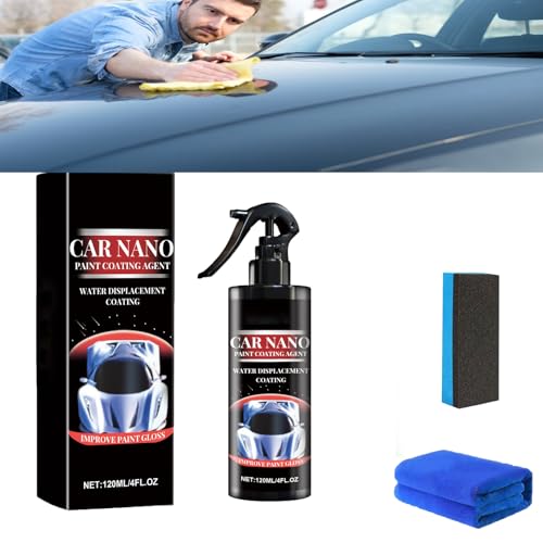 Yuguocly Nano Car Spray, Nano Scratch Remover,Nano Sparkle Cloth Car Scratch Remover,Nano Wipes Car Scratches, Scratch Repair (1 PCS)