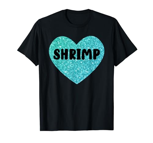 Camarones I Love Shrimp I Heart Camarones Comida divertida Camiseta