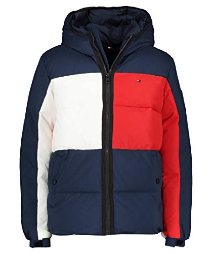 Preisvergleich Produktbild Tommy Hilfiger Bambino Piumino Block Blu Mod. KB0KB05990 8 A