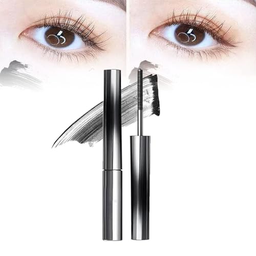 Goniome Judy Doll Mascara Judy Doll Iron Strong Mascara 3D Curling Wimpern-Eisen-Mascara Judydoll Iron Mascara klumpt nicht wischfest flockenfest langlebig (Schwarz)