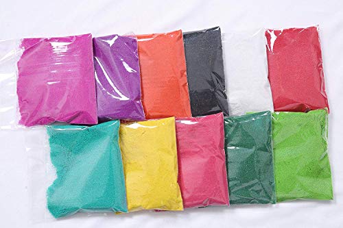 Odishabazaar 10 Pkts Rangoli Art Colors – Design creatività Diwali Floor design