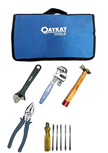 DIY General Purpose Hand Tool Kit (10 Tools) Oaykay Tools