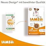 IAMS Junior Hundefutter trocken mit Huhn - Welpenfutter für Welpen im Alter von 1-12 Monaten, geeignet für große Rassen, 3 kg