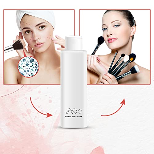 Liquid Makeup Brush Cleaner, Professional Brush Cleanser For Cleaning Makeup Sponges, Brushes & Applicators, 180Ml #TOP5