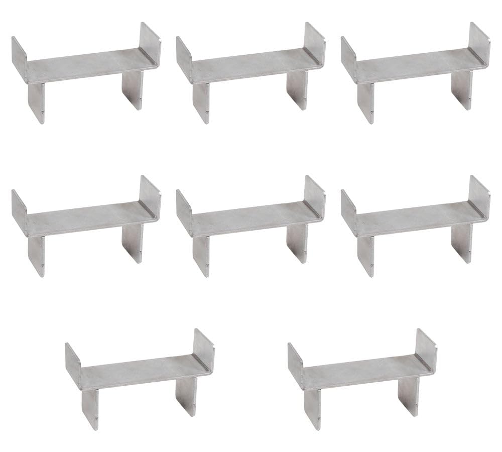 Mytee Products 8 Pack 6” Load Leveler Aluminum Lumber Clip Compatible with 3-3/8